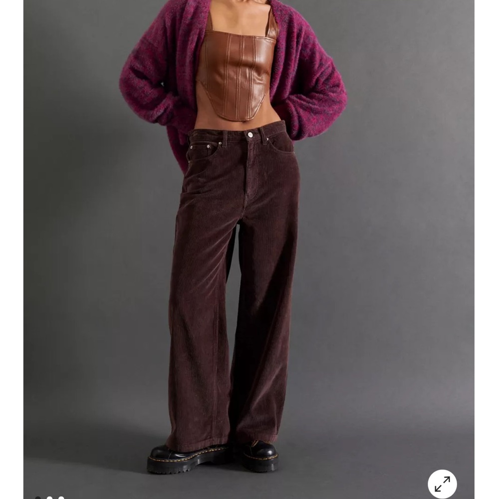 Brown corduroy BDG pants
